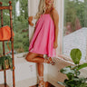 Capture Your Attention Shift Dress In Pink Image - 1