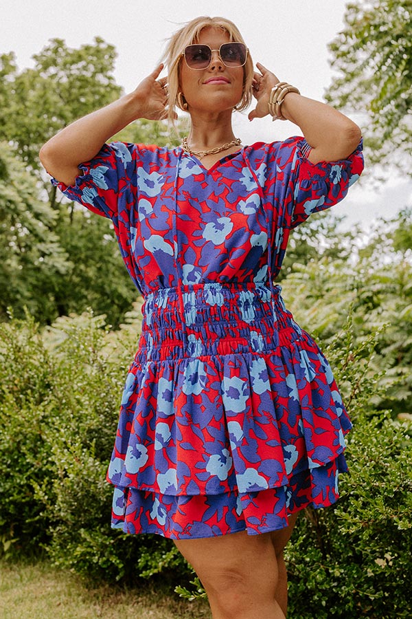 Put My Song On Floral Skirt Curves Image - 1