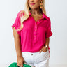 Round Trip Ticket Shift Top In Hot Pink Curves Image - 1