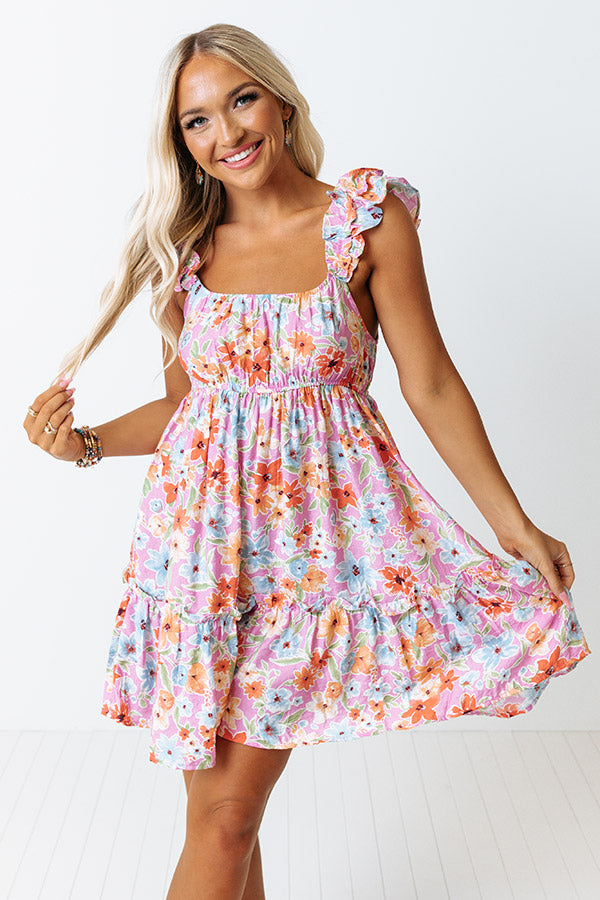 Sweeten Up Floral Babydoll Dress