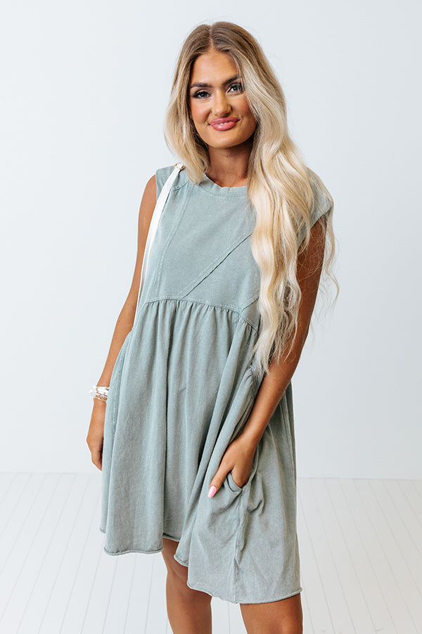 Austin Outing Tunic Dress In Pear Image - 2