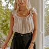Cutie Pie Shift Top In Birch Image - 1