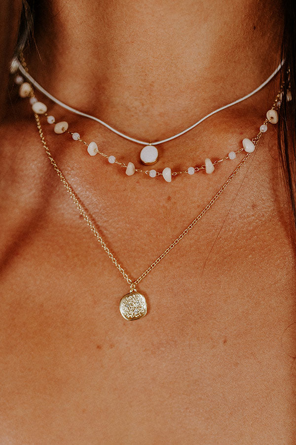 Cute And Coasting Layered Necklace Image - 2