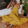Off Into The Sunset Maxi In Mustard Image - 1