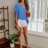 Be My Muse Top in Sky Blue Image - 1