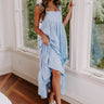 Off Into The Sunset Maxi In Sky Blue Image - 1