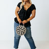 Give You The World Eyelet Top In Black Curves Image - 1