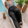 The Compass High Waist Pants In Black Curves Image - 1