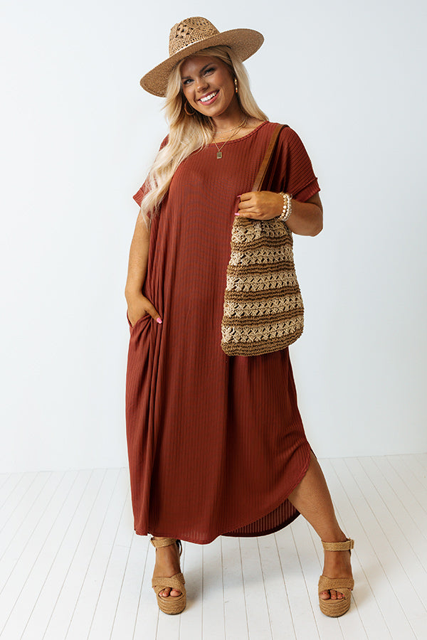 Brooklyn Brownstone Ribbed Midi Curves Image - 1