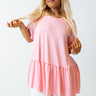 World Wide Adventure Tunic In Pink Curves Image - 1