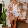 Spill It Paisley Overlay In Orange Image - 1