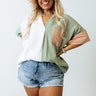 Having A Ball Colorblock Top Curves Image - 1