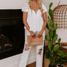 Awaiting Romance Babydoll Top In White Image - 1