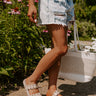 The Tish Studded Sandal In Taupe Image - 1