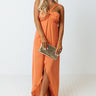 Up At Dawn Maxi In Peach Image - 1