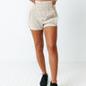 Running Laps High Waist Shorts In Birch Image - 1
