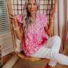 All The Fun Shift Top In Pink Image - 1