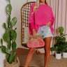 Appreciate You Shift Top In Pink Image - 1