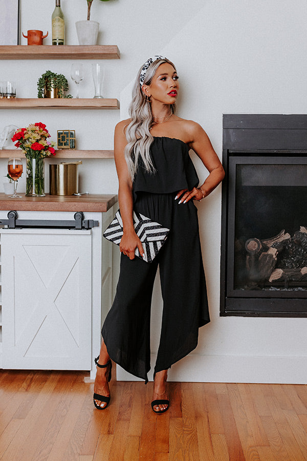 The Brantley Jumpsuit In Black Image - 1
