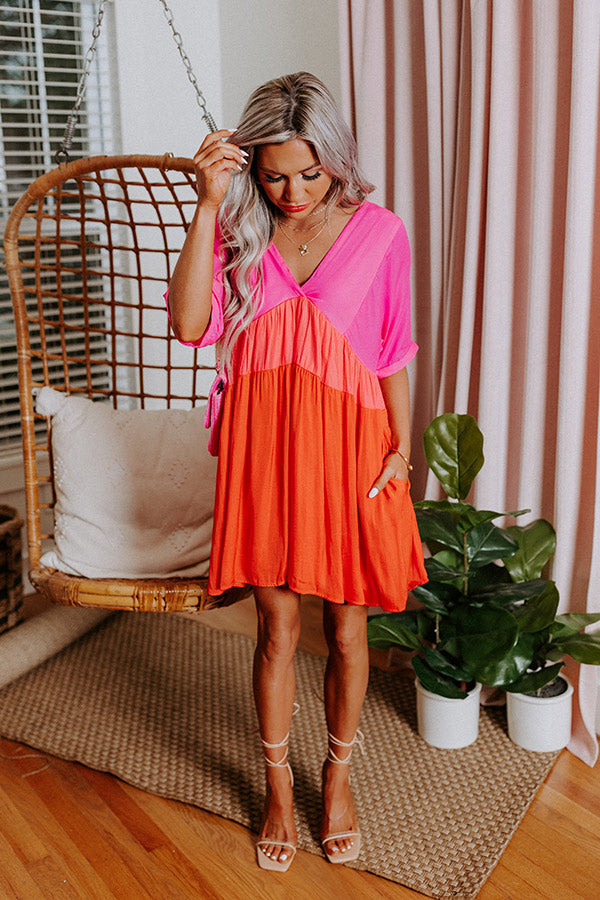 Fun In Fiji Color Block Romper Image - 1