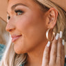 Nashville Nightlife Hoop Earrings Image - 1