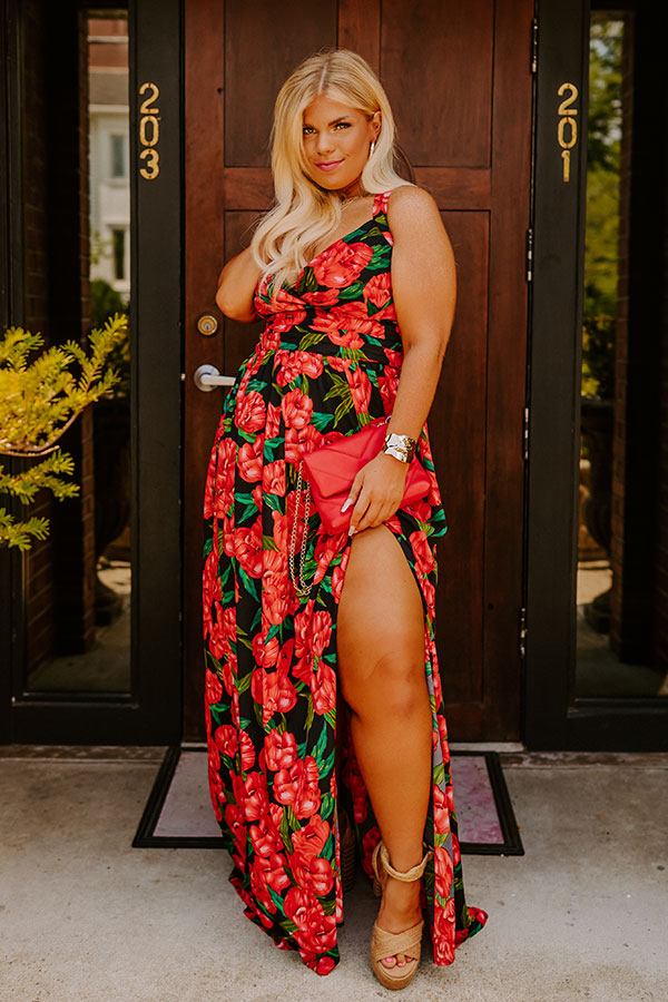 Wildly In Love Floral Maxi Curves Image - 1