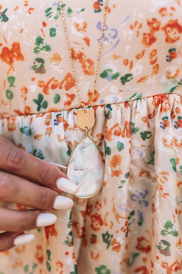 Wisteria Avenue Necklace In White Image - 2