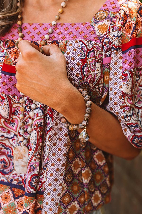 In This Together Semi Precious Bracelet