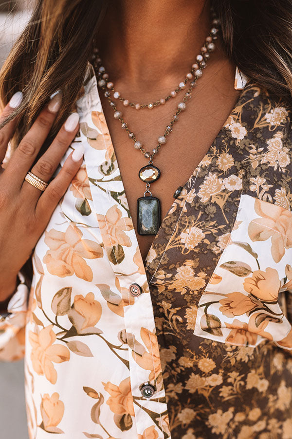 Play It Again Semi Precious Necklace Image - 2