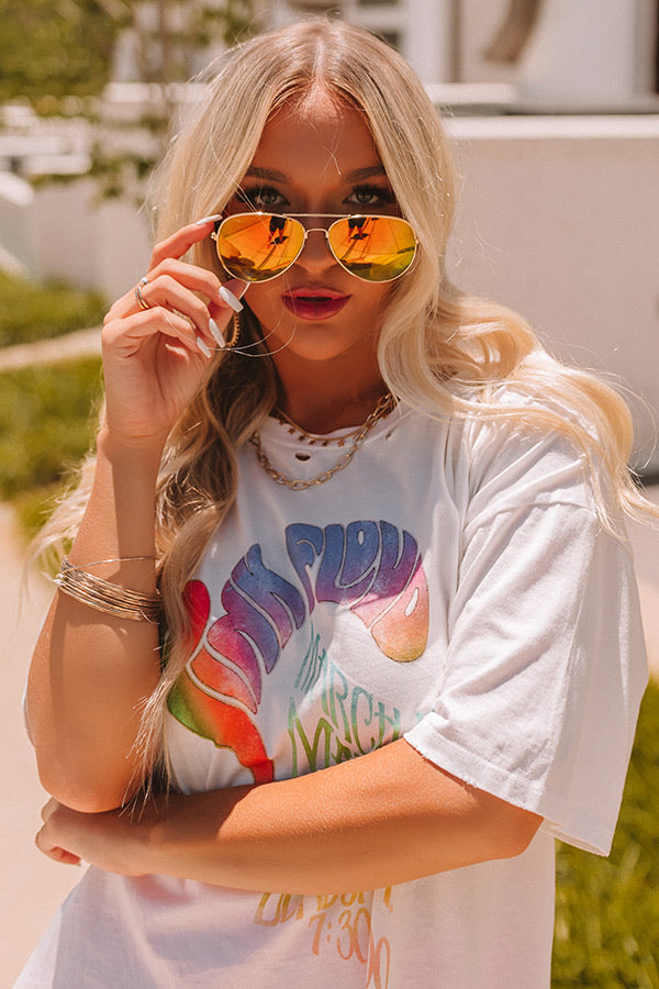Sunny Spell Aviator Sunnies in Marigold