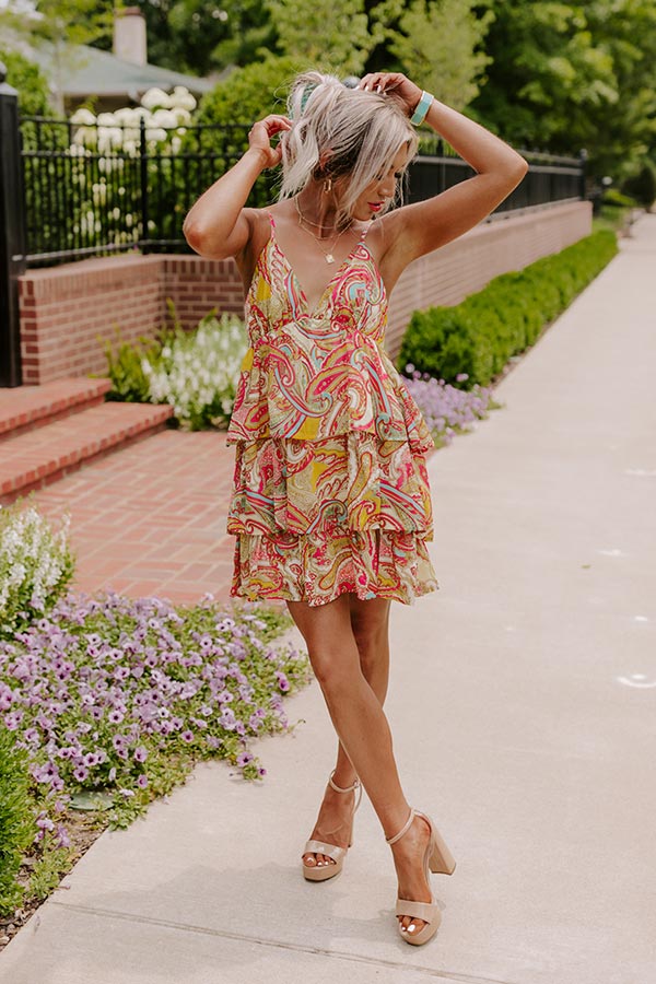 Beachside Cafe Babydoll Dress Image - 2
