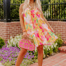 Beach Tripping Floral Shift Dress Image - 1
