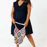 Celebrate Together Smocked Dress In Navy Curves Image - 1