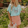 Closest To Me Embroidered Shift Top Image - 1