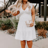 Celebrate Together Smocked Dress In White Curves Image - 1