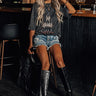 Def Leppard Animal Distressed Graphic Tee Image - 1