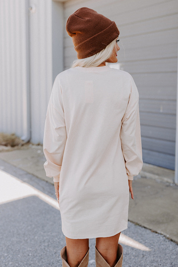Mystical Dreamer Graphic T-Shirt Dress Image - 4