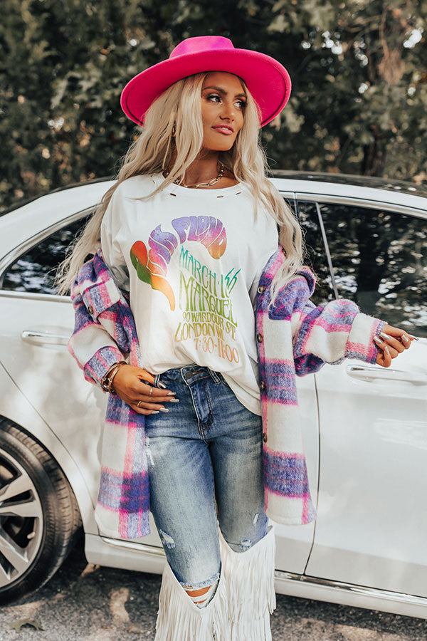 Pink Floyd Marquee 1966 Distressed Graphic Tee