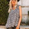 Sound Wave Babydoll Top In Black Image - 1