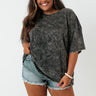 Tell A Story Mineral Wash Tee Curves Image - 1