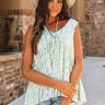 Sound Wave Babydoll Top In Pear Image - 1