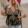 Share The Love Babydoll Top In Black Image - 1