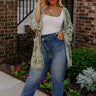 Dawn Of Time Paisley Overlay In Sage Curves Image - 1