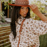 Music For The Soul Wool Fedora In Rust Image - 1