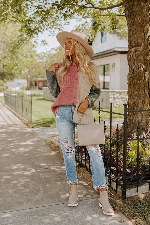 Rested And Recharged Colorblock Jacket Image - 1