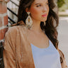 Island Twist Beaded Earrings in Ivory Image - 1