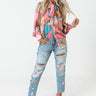 Dazzling Life Satin Top Image - 1