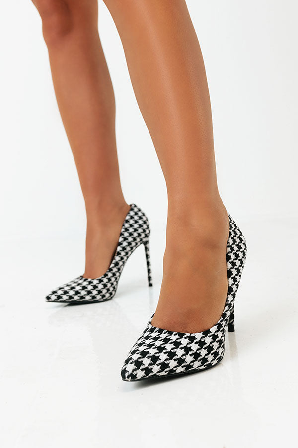 The Isabella Houndstooth Heel Image - 5
