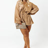Late Night Talks Top In Iced Latte Curves Image - 1