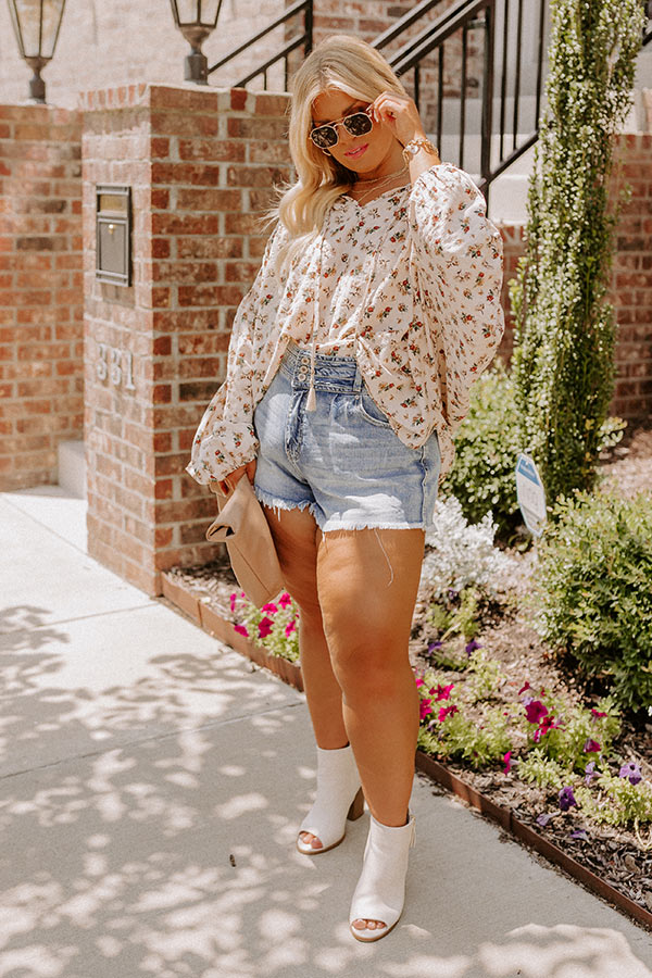 Whimsy And Wishes Floral Top Curves Image - 1